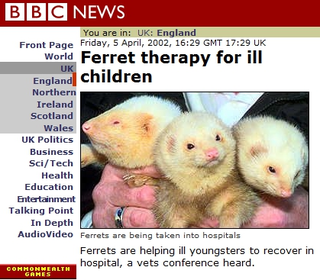Illustration for article titled A history of working ferrets